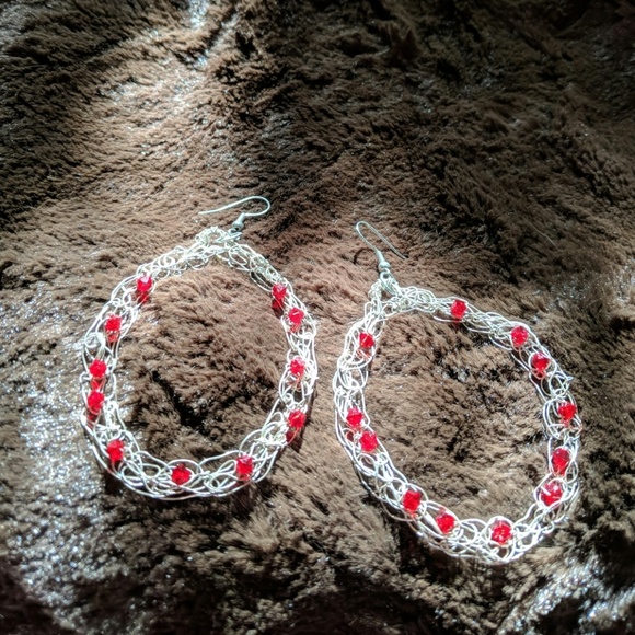 Sparkling Swarovski Crystal earrings - Picture 4 of 5